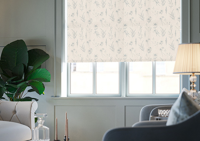 Botanical Sketchbook, Touch of Grey - Roller Blind - Image 5